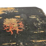 Antique hand-painted Moroccan Moorish Zouak side table