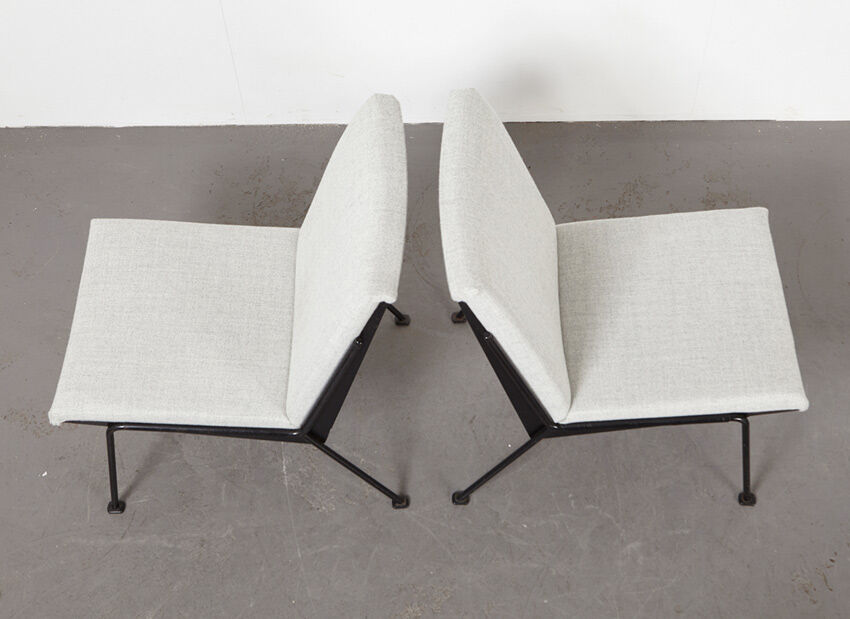 Pair of Oase easy chairs by Wim Rietveld for Ahrend de Cirkel 1958