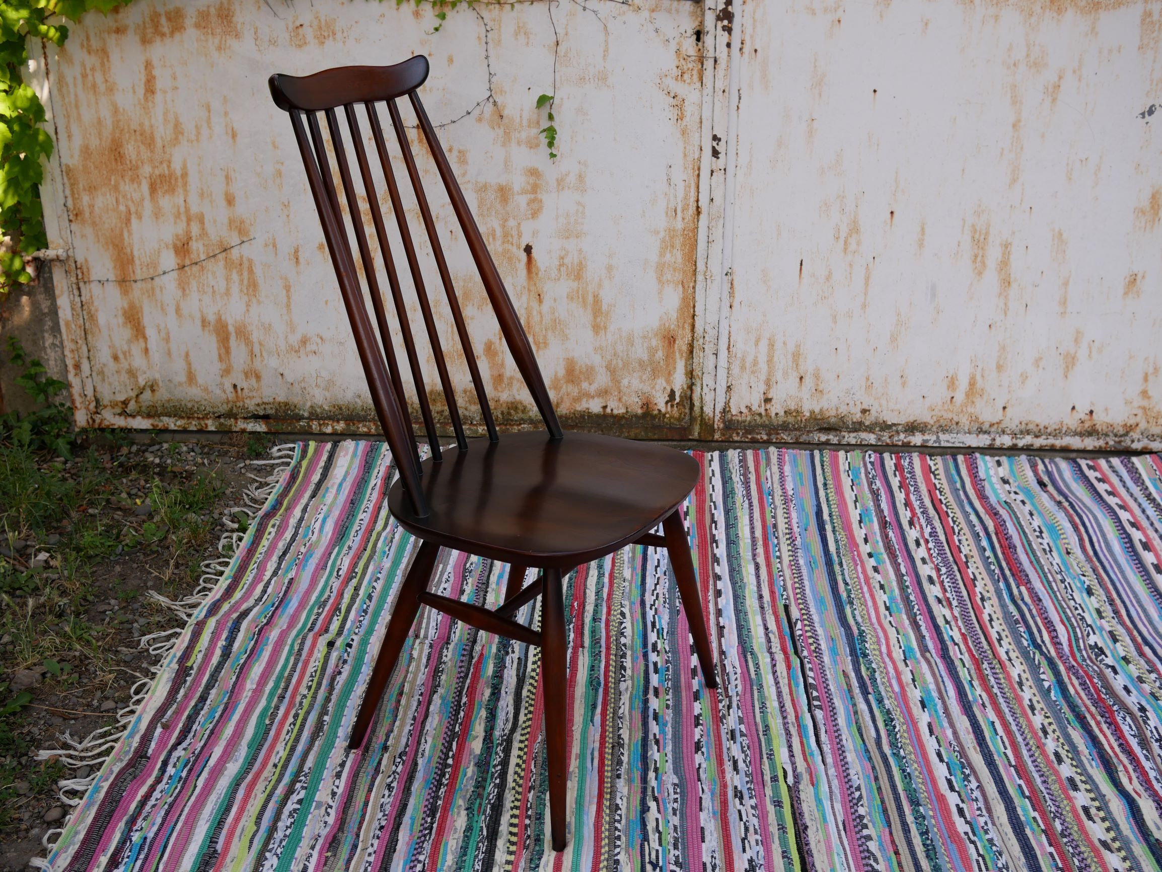 4 chairs vintage Ercol model "goldsmith".