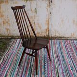 4 chairs vintage Ercol model "goldsmith".