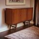 Enfilade danoise vintage, bois de teck