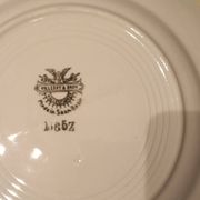 6 assiettes plates Villeroy & Boch art-déco