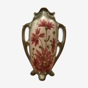 Vase Lunéville style Art Nouveau