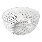 Mid-century Centerpiece, Vintage Clear Glass Fruit or Salad Bowl / Florence