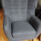 Fauteuil design Kubrick Made gris anthracite