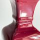 VINTAGE Chic Ceramic and Velvet LAMP