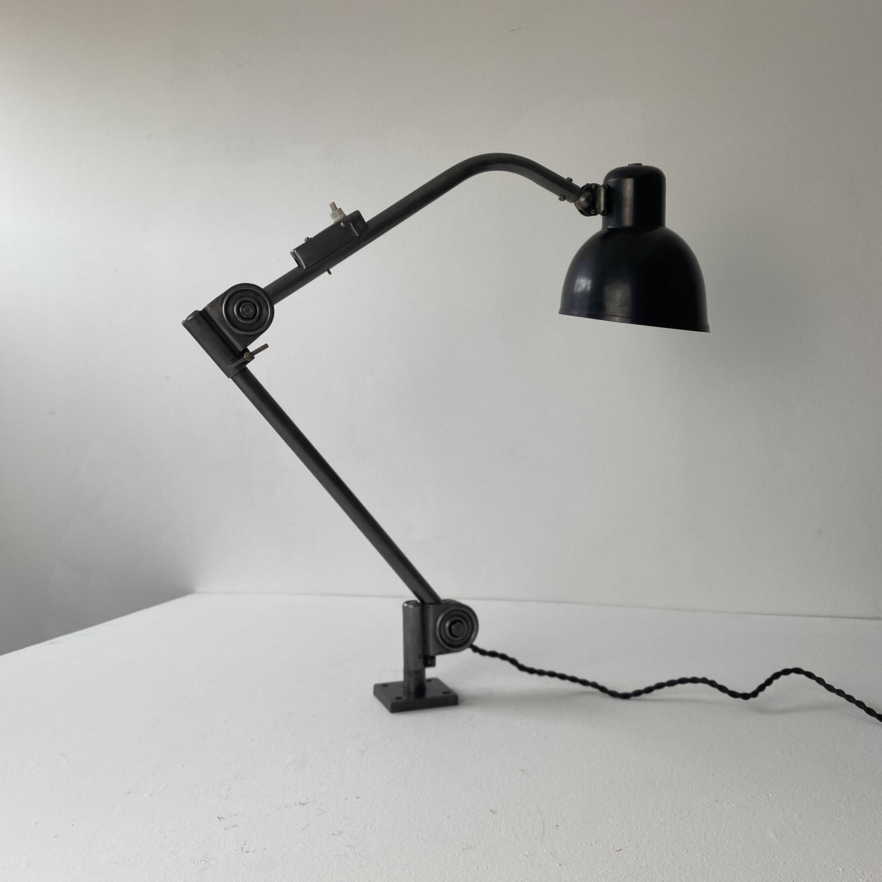 Old bauhaus workshop wall lamp hall 122
