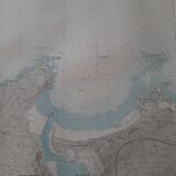 Nautical chart of the Bay of Hendaye