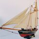 Model of nautical sailboat America 1851
