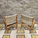 Paire de chaises scandinaves années 70