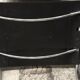 Set of 4 black leather chairs by Ludwig Mies Van Der Rohe