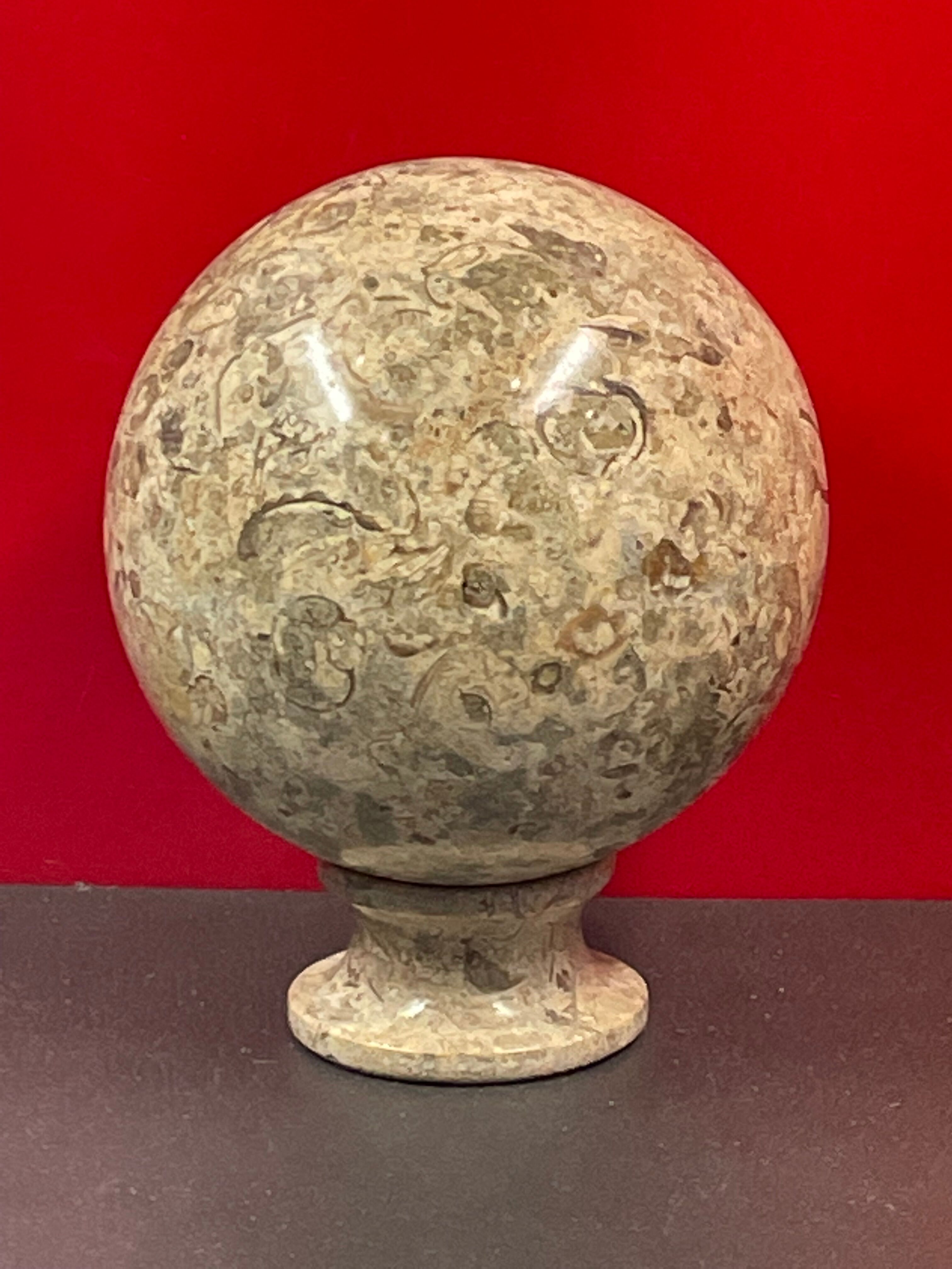 Jasper sphere ball 1.5 kg diameter 103 mm foreign origin