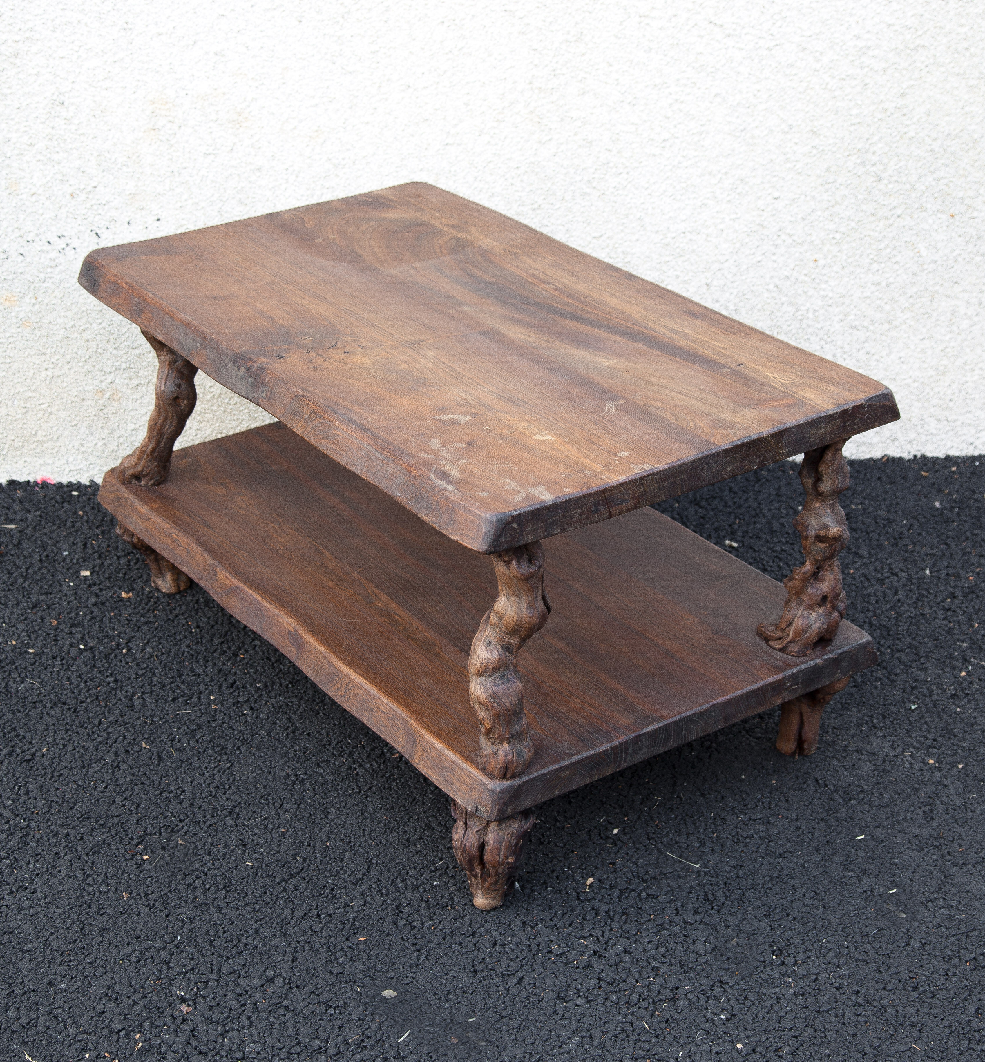 Vintage vine and wood table