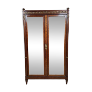 armoire à glace en acajou - louis xvi