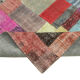 Handmade oriental contemporary 201 cm x 300 cm multicolor patchwork carpet