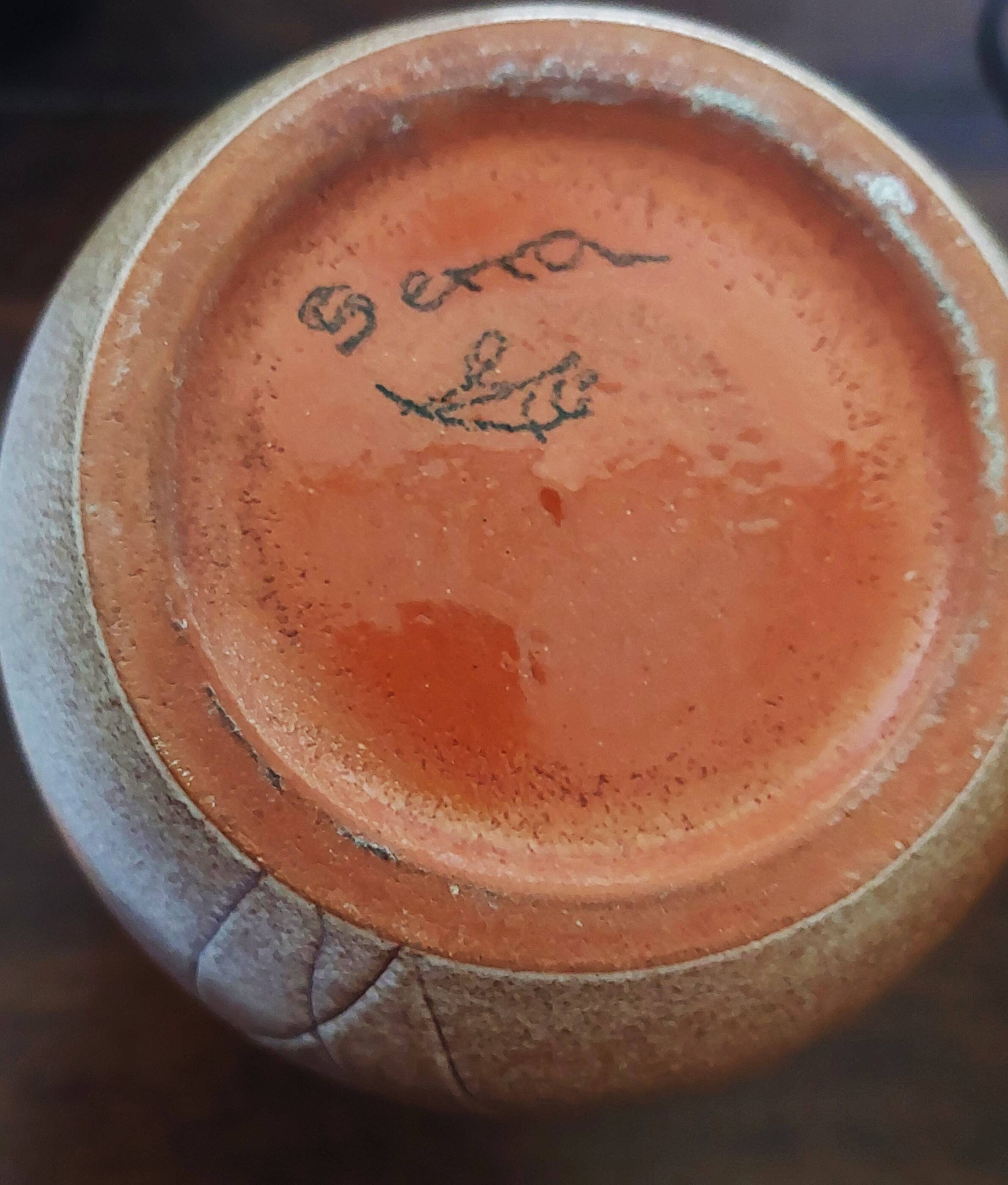 20th century ceramic vase signed Jordi Serra Moragas