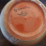 20th century ceramic vase signed Jordi Serra Moragas