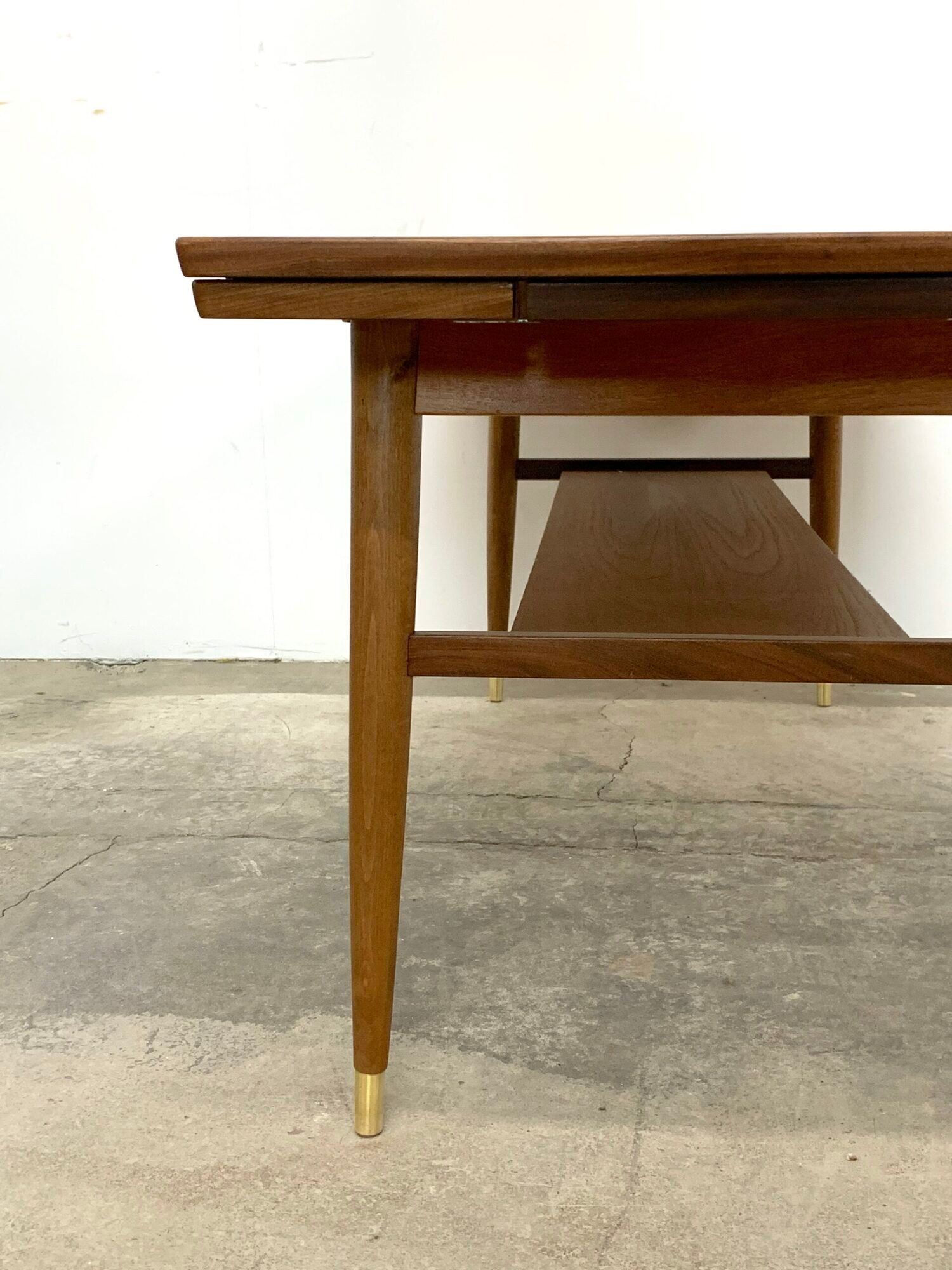 Teak bench, norway 1960s/70s