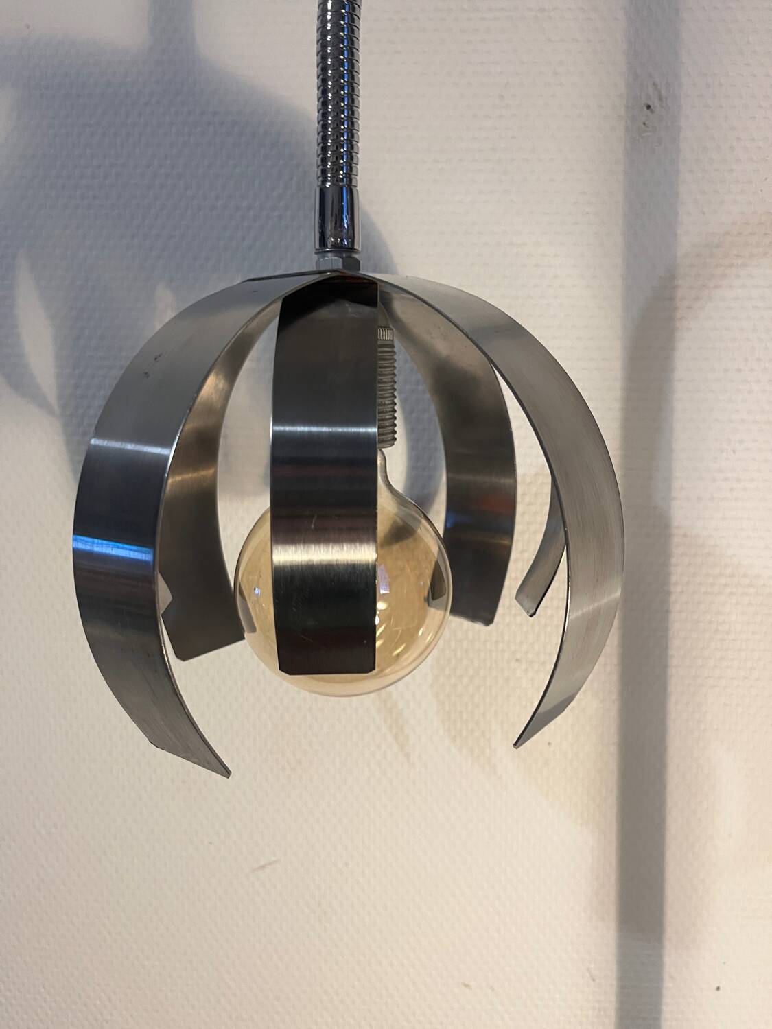 Liseuse inclinable lampadaire année 80 Space age