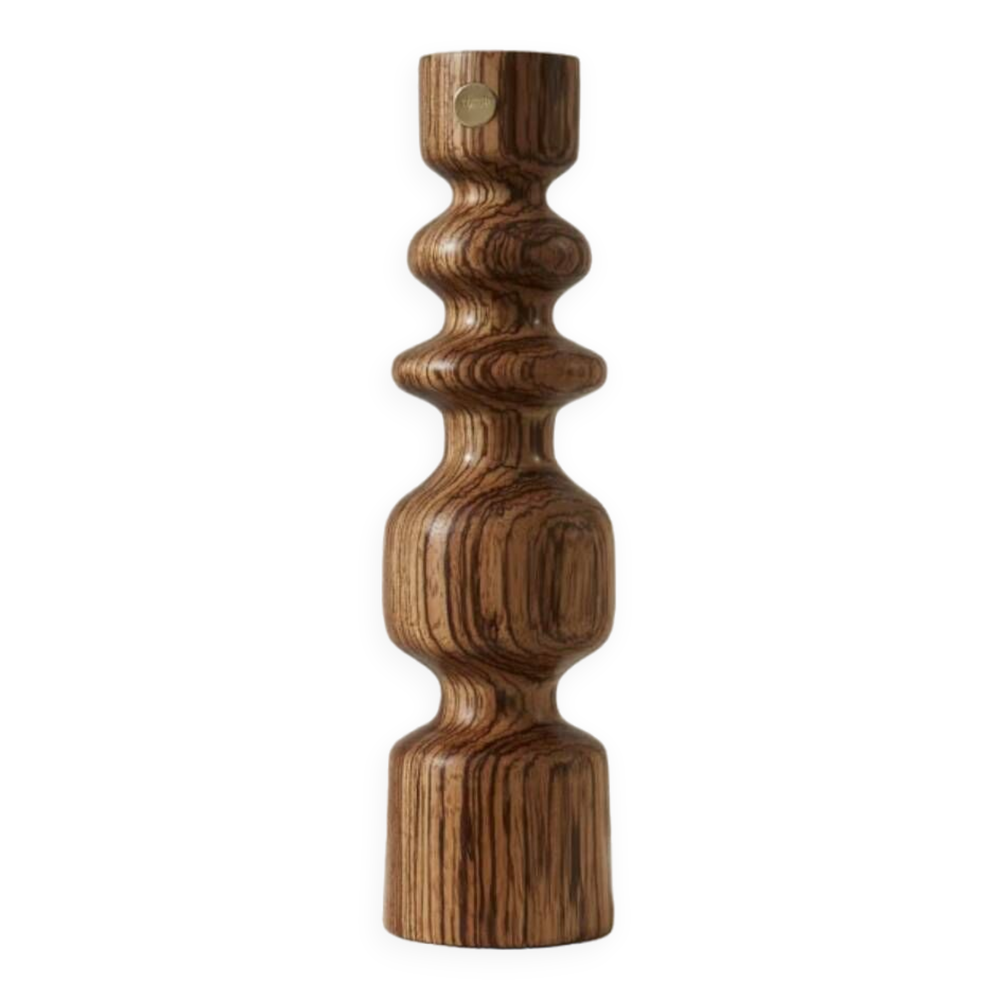 Olympe Zebrano candle holder - Romie Objetti