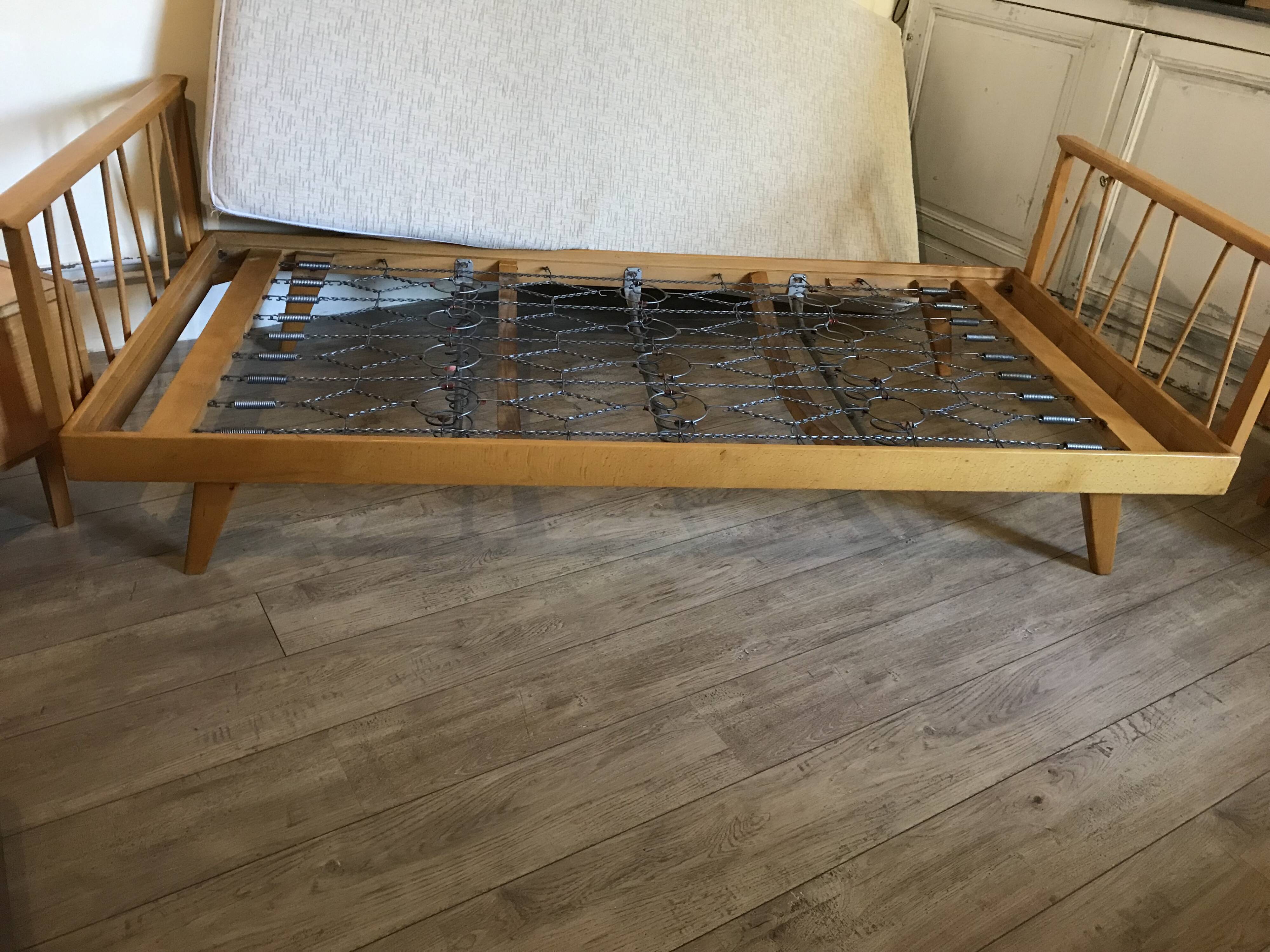 Vintage daybed bench sofa 1960's
