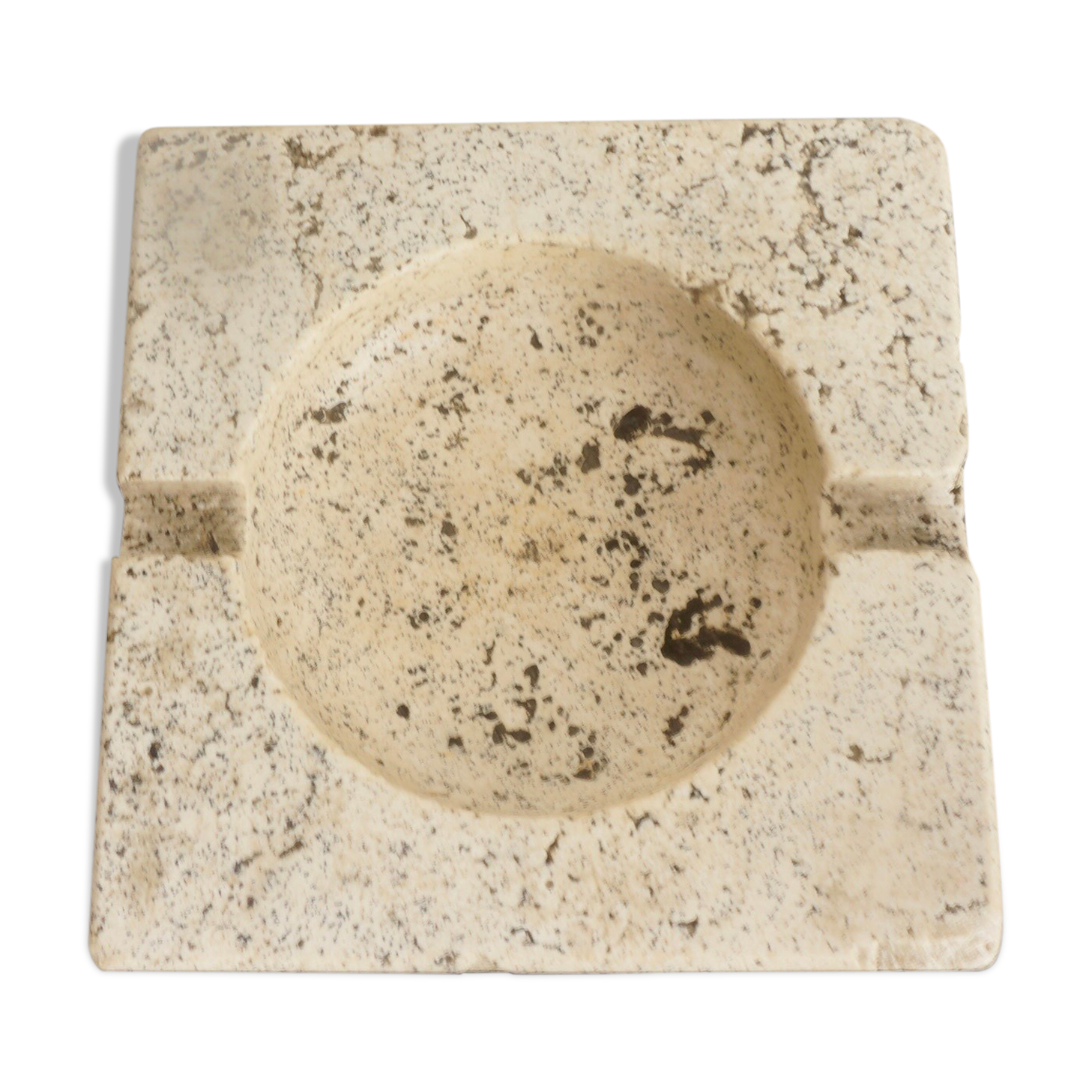 Ashtray in Travertine Fratelli Mannelli