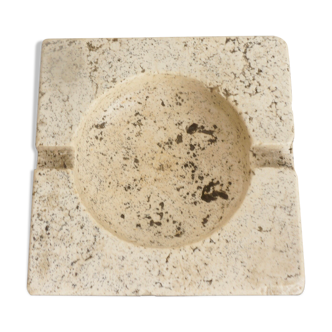Ashtray in Travertine Fratelli Mannelli