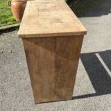 Console - antique solid wood side table with drawer