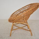 Vintage rattan sofa