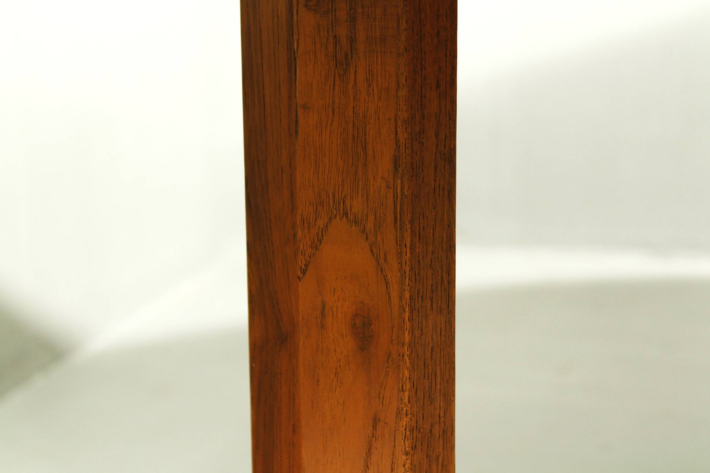 Table à manger extensible danoise en teck, années 1980