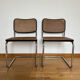 Pair Cesca B32 edition Gavina Marcel Breuer