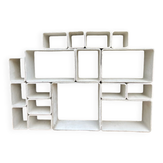 Modular unit designed by G. Ifert, Eternit edition, 1960s