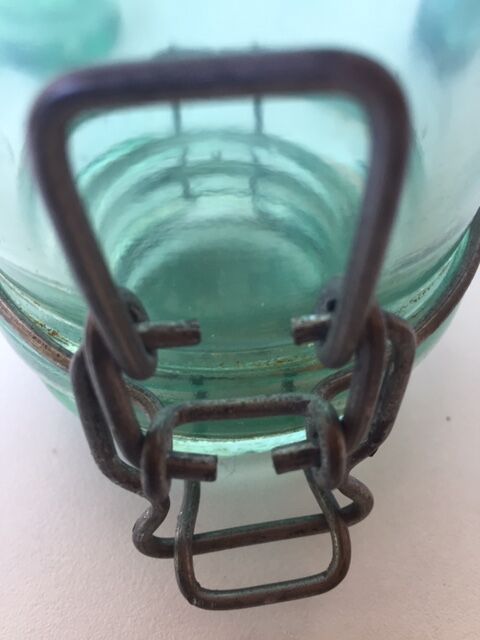 3 canned glass jars Manufrance "la lorraine" and "l ideale"