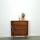 Noten fineer boekenkast LP kast met legplanken nr. 2