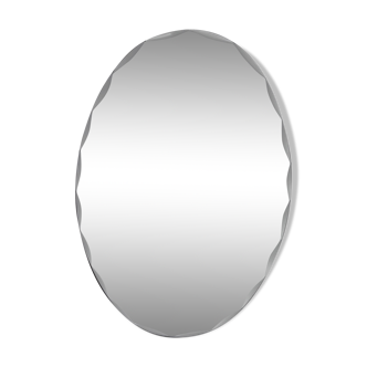 Years 80 beveled mirror 70x47cm