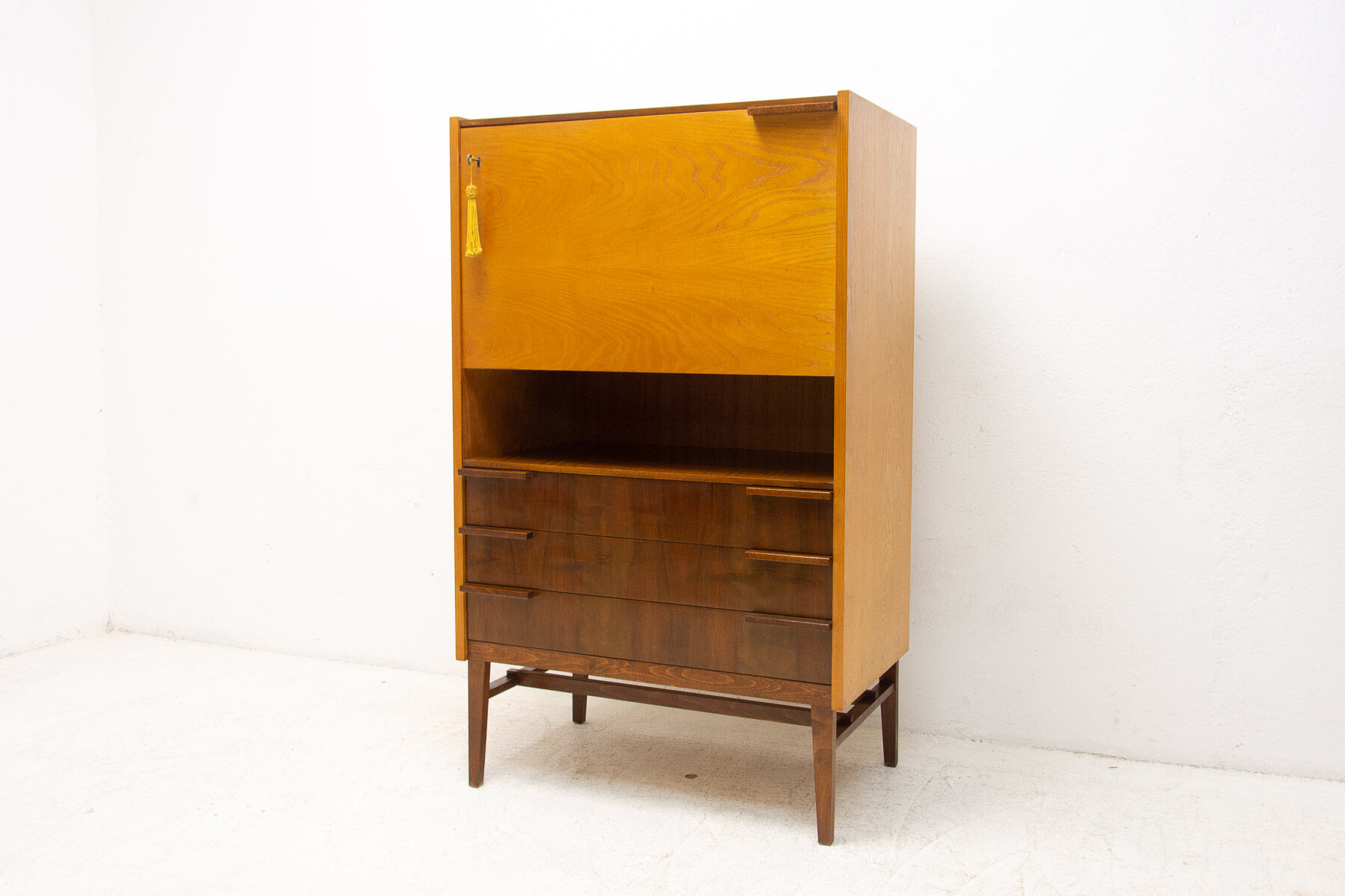 Vintage bar cabinet by František Mezulánik, 1970´s, Czechoslovakia