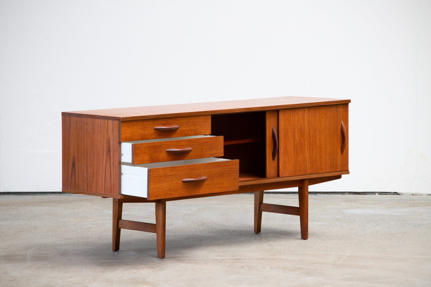 Scandinavian enfilade, vintage 1960