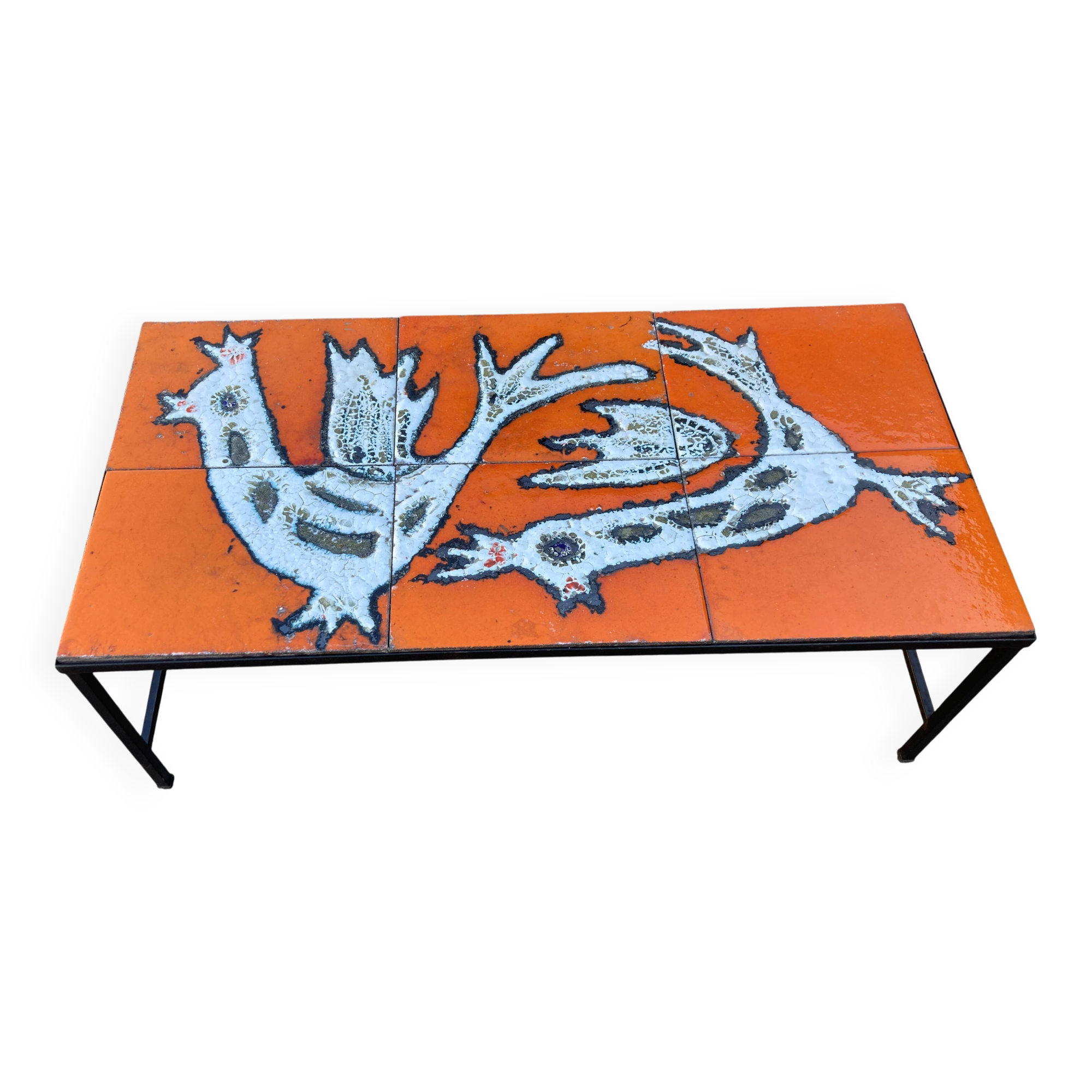 Ceramic coffee table