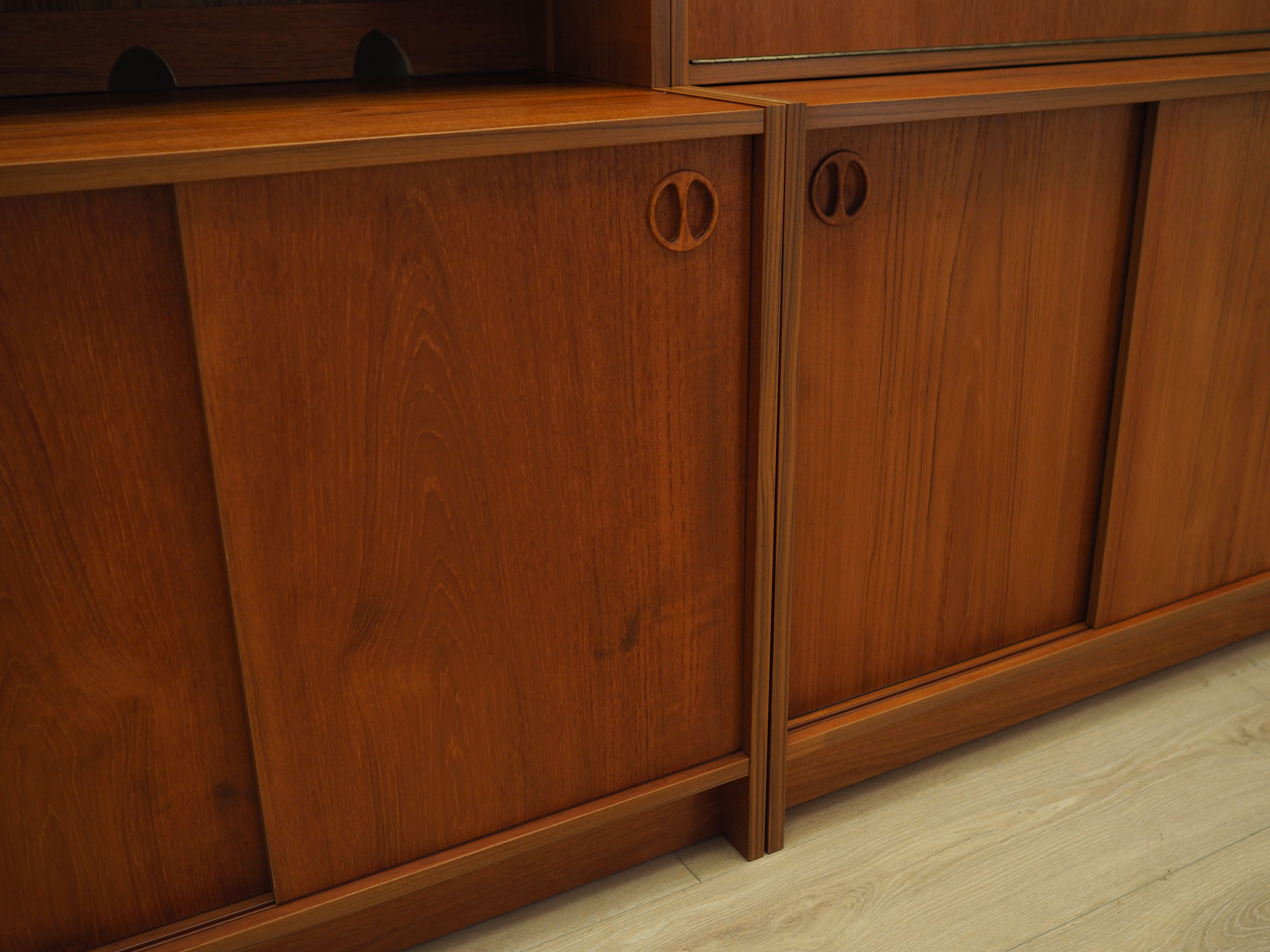 Set of teak bookcases, danish design, 1960s, production : denmark