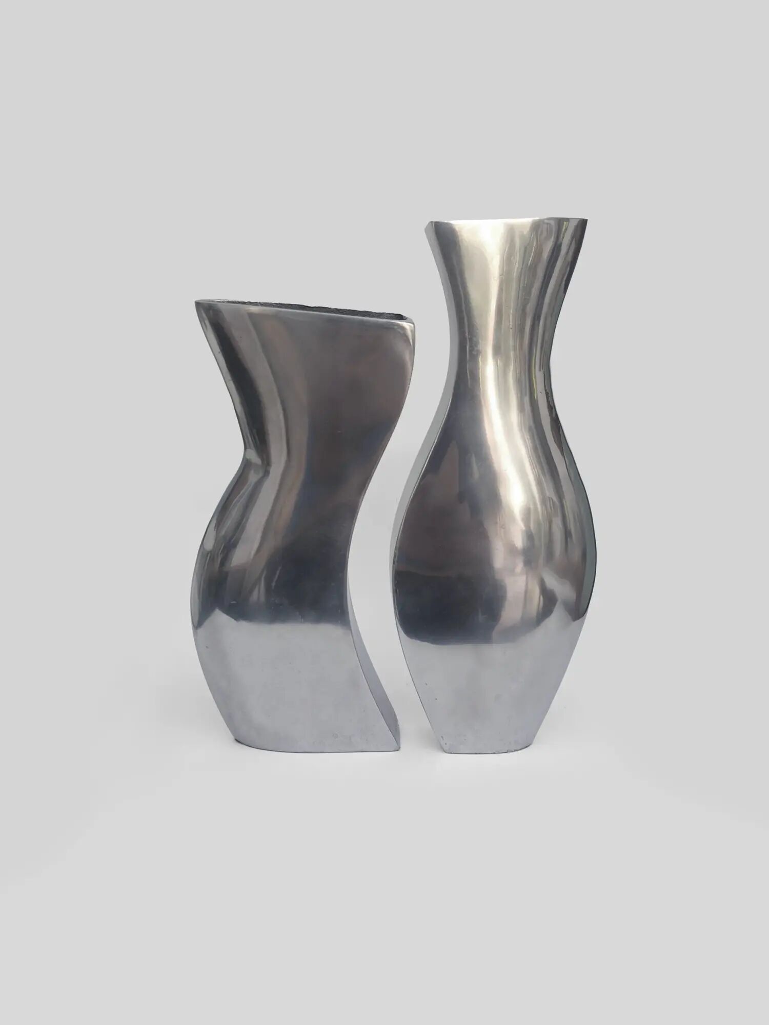 Pair of modern vases