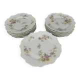 Franco-British company, dessert service in ironstone.