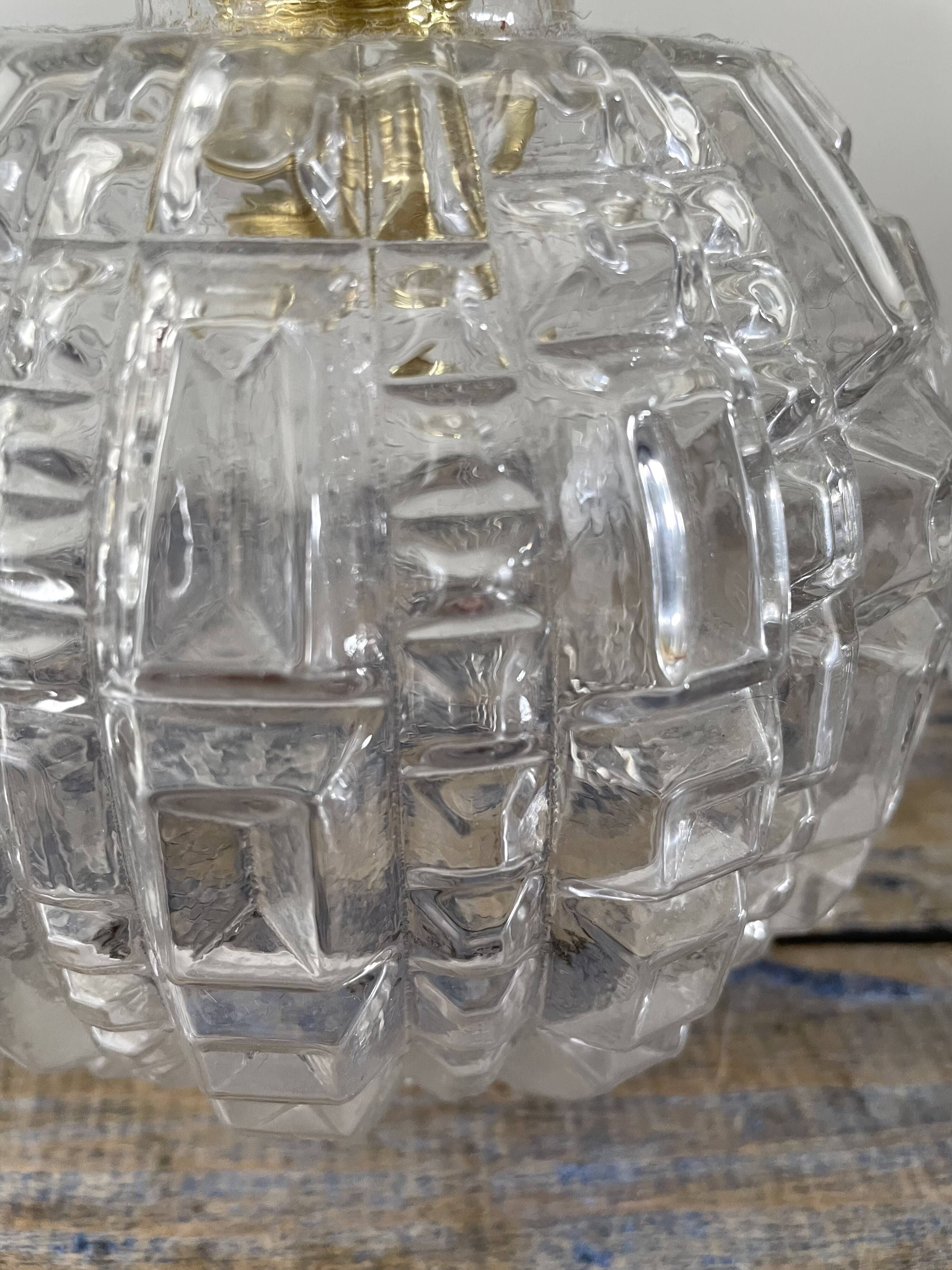 Pair of vintage wall sconces globes