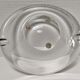 Design art glass ashtray by Kosta
