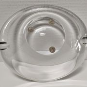 Design art glass ashtray by Kosta