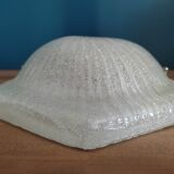 Ceiling lamp Original wall lamp in old bubbled molded glass dp 0322129