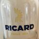 Ricard carafe flacon 1 litre 1/2 soleil