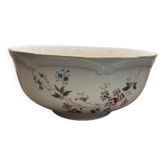 Antique Gien earthenware salad bowl
