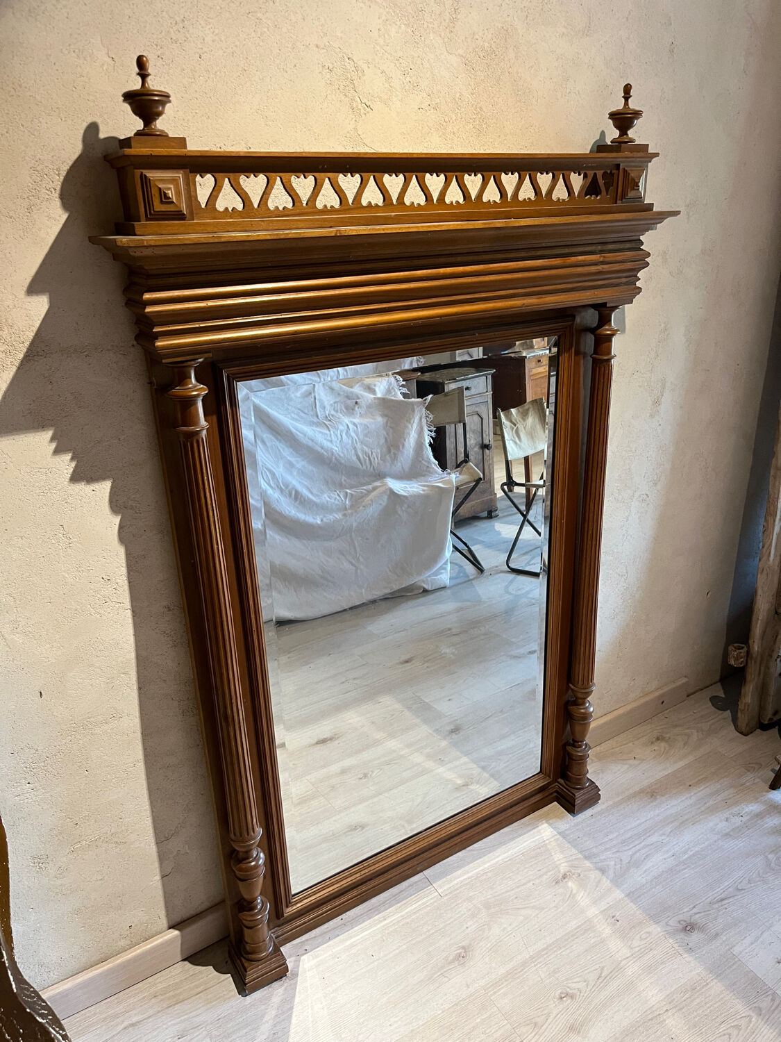 Large mirror trumeau 1940/50