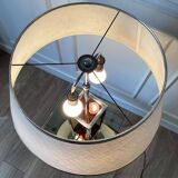 Grande lampe années 70 en plexiglas