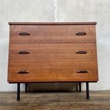 Vintage teak chest of drawers